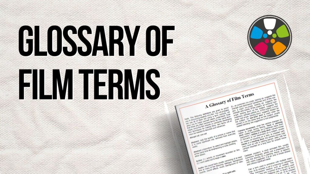 Glossary of Film Terms
