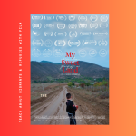 My Sweet Land Learning Guide cover which features My Sweet Land film poster in which an 11 year-old boy faces mountains in the distance. His back is to the camera. The film title is centered on the image and the sky part of the image is covered in film festival laurels.